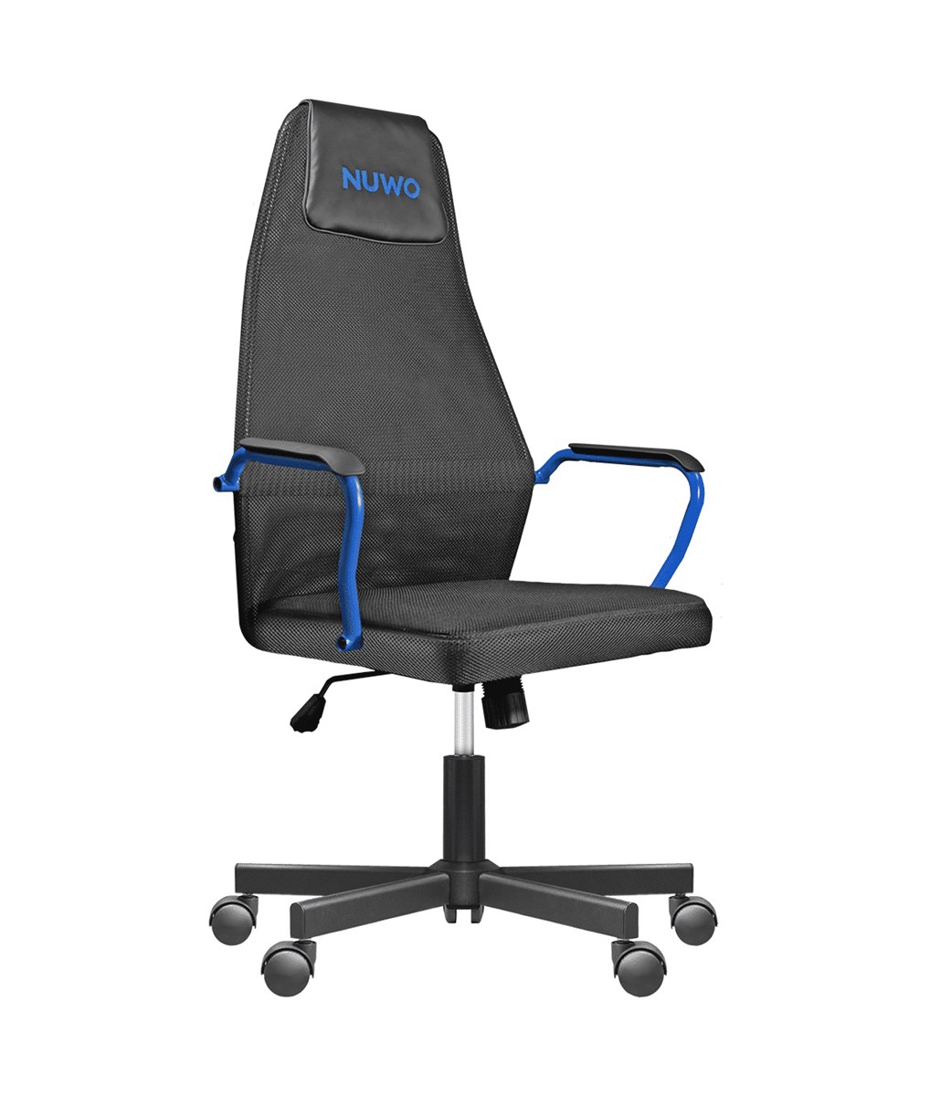 NUWO SEDIA OFFICE GRID BLU, NERO E BLU