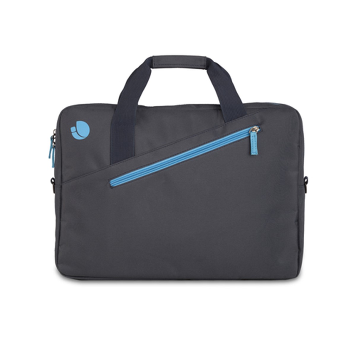BORSA PER NOTEBOOK DA 15.6" CON TASCHE ESTERNE - BLU