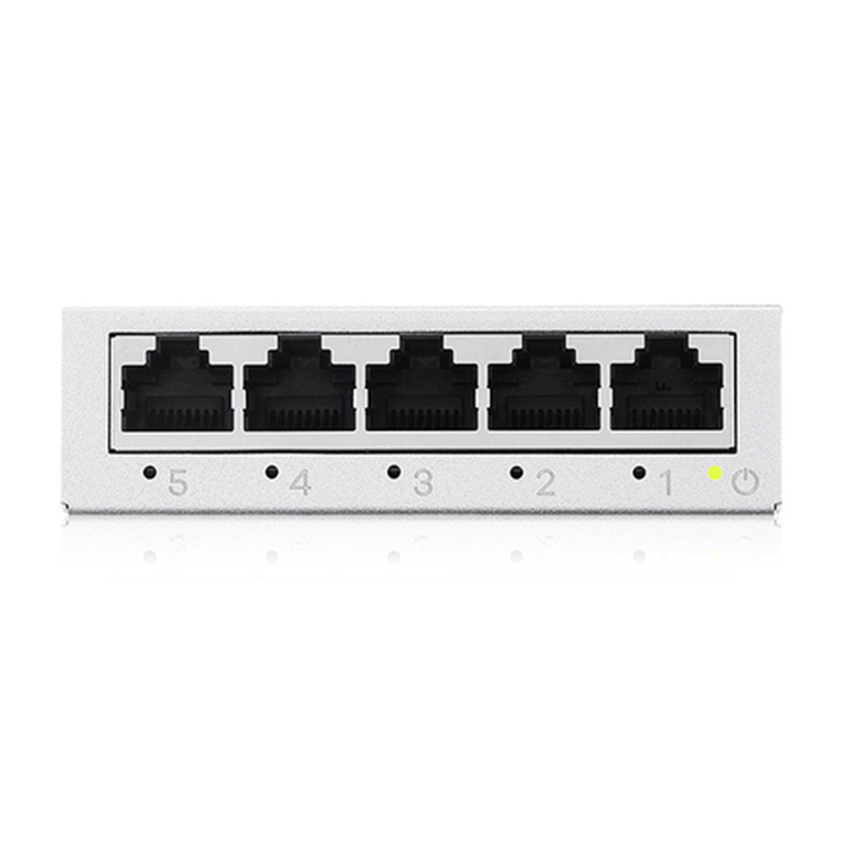 ZYXEL SWITCH UNMANAGED GS-105B V5 , 5 PORTE GIGABIT, CHASSIS METALLO, DESKTOP