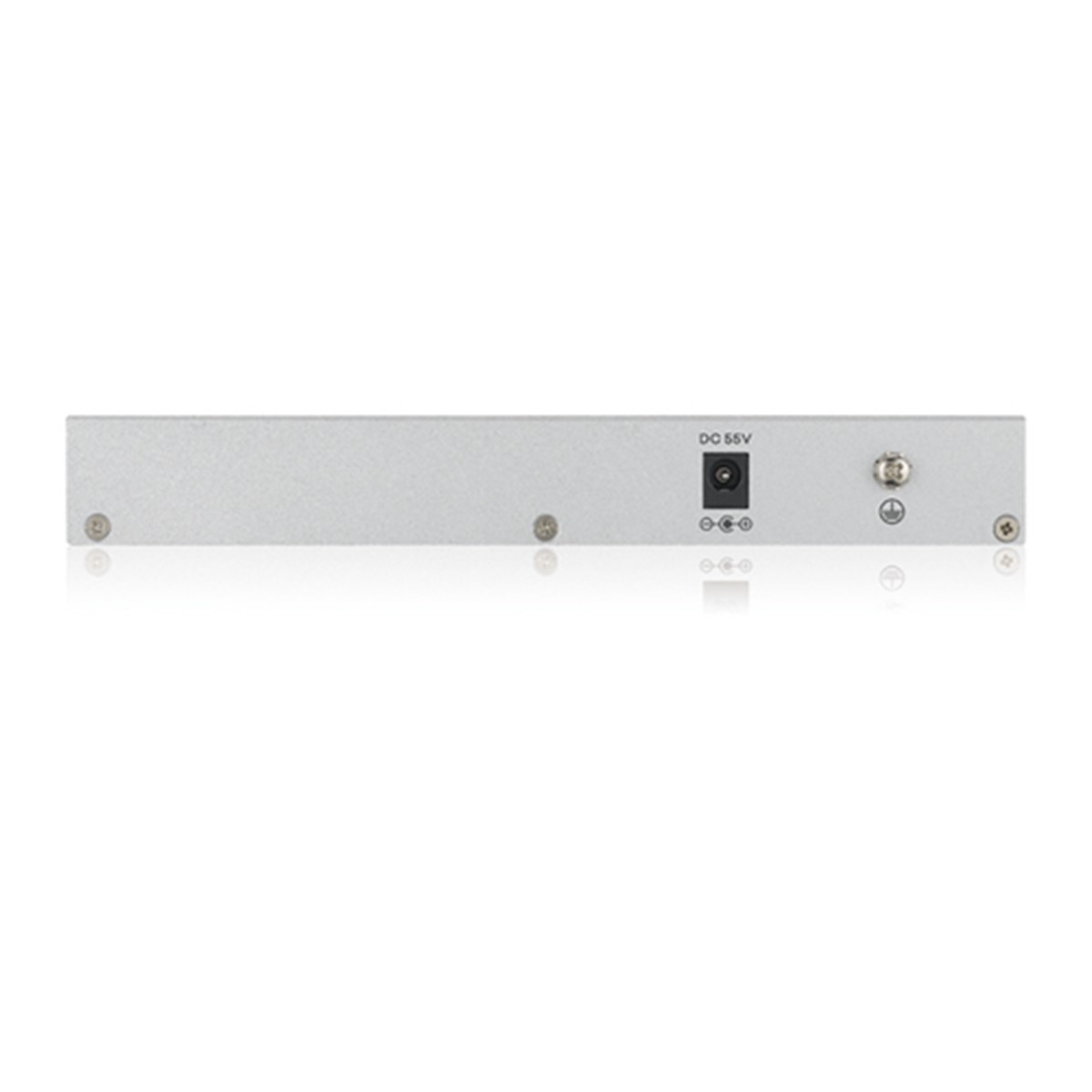 ZYXEL SWITCH UNMANAGED PLUS 5 PORTE GIGABIT (4 PoE), EASY MANAGEMENT PER VLAN, QoS, DESIGN SENZA VENTOLE, DESKTOP