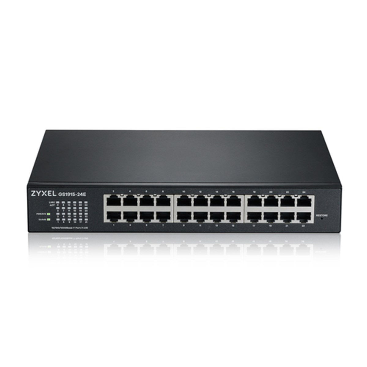 ZYXEL SWITCH MANAGED 24 PORTE GIGABIT, DESIGN SENZA VENTOLE, DESKTOP, NEBULAFLEX