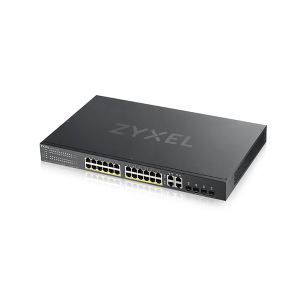 ZYXEL SWITCH SMART MANAGED 24 PORTE GIGABIT POE + 4 UPLINK