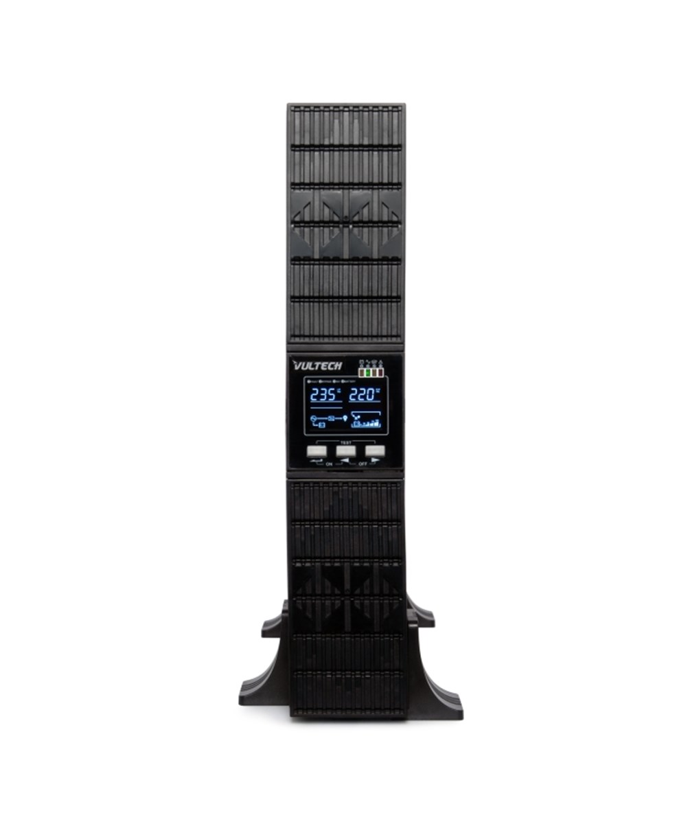 VULTECH UPS SERVER SERIES RACK 3000VA GRUPPO DI CONTINUITA ONLINE VULTECH GS-3KVAS-RK ONDA SINUSOIDA