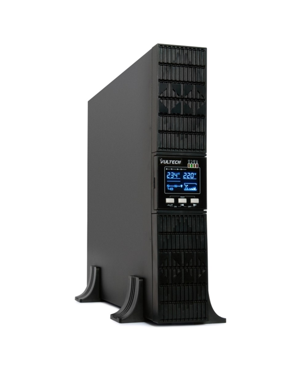 VULTECH UPS SERVER SERIES RACK 3000VA GRUPPO DI CONTINUITA ONLINE VULTECH GS-3KVAS-RK ONDA SINUSOIDA