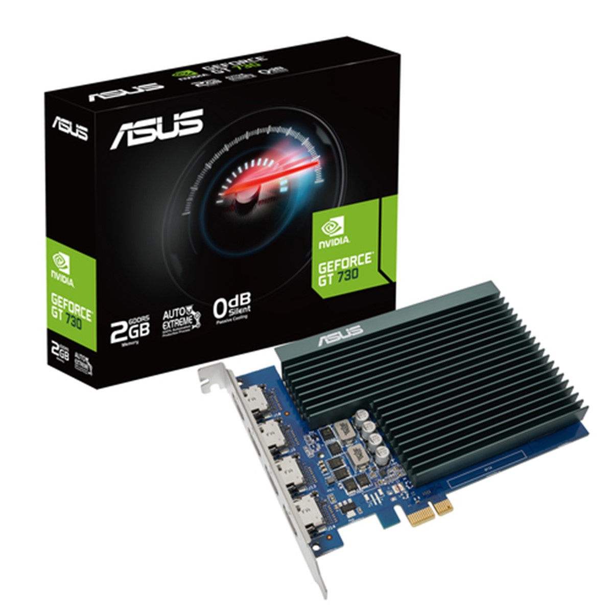 ASUS VGA GT730-4H-SL-2GD5, GT730, GDDR5, HDMI