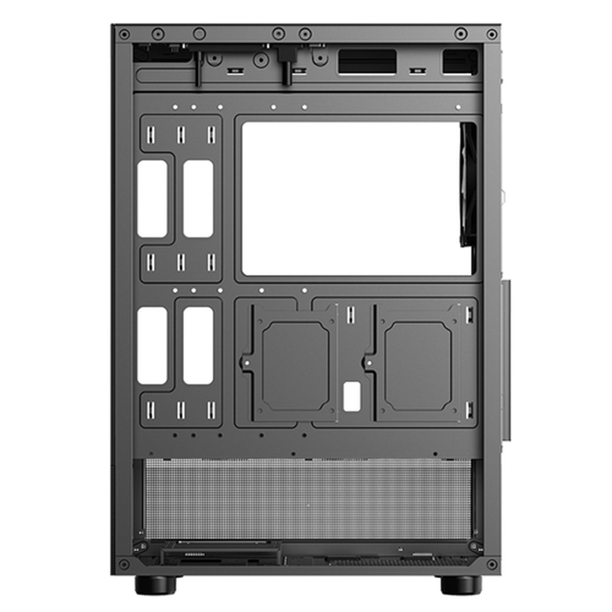 ITEK CASE SHOWBUI 33B, GAMING TOWER ATX, 12CM ARGB FAN, USB3, SIDE  FRONT PANEL TEMP GLASS