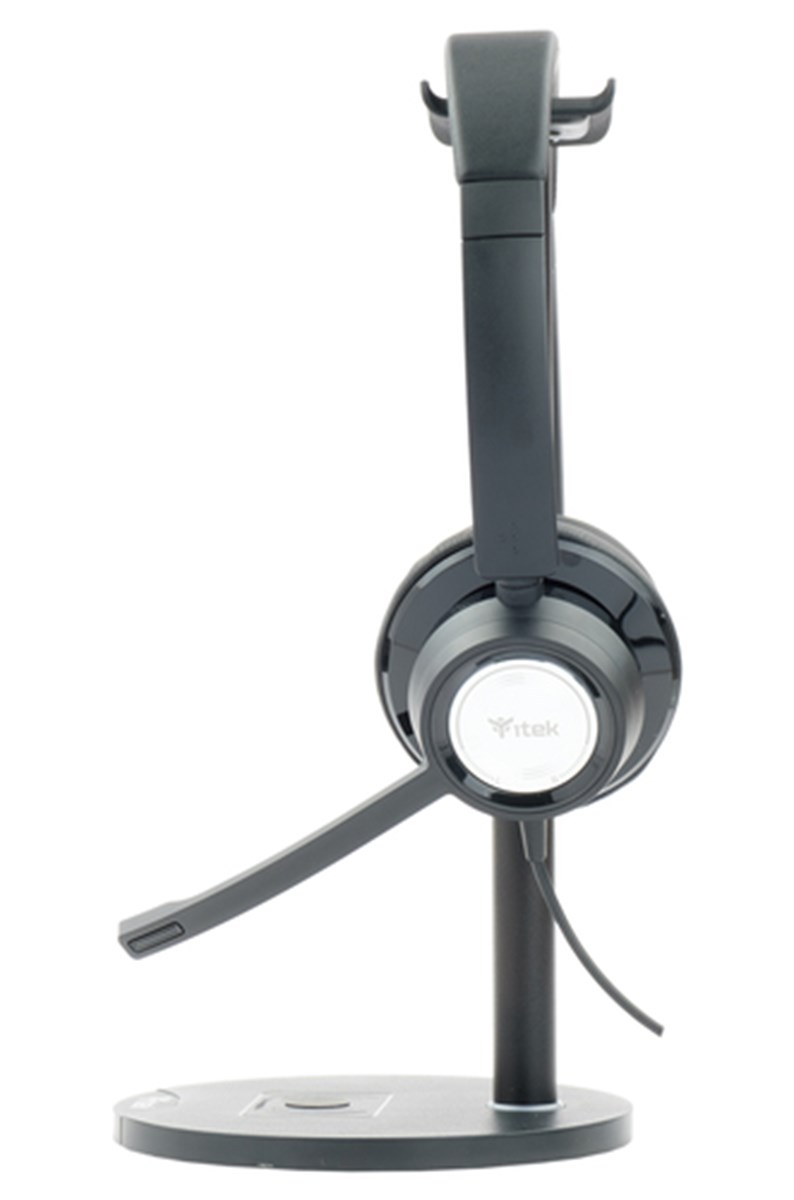ITEK CUFFIA CON MICROFONO H362, USB, JACK 3.5MM, CONT. VOLUME, ALTAQUALITA AUDIO