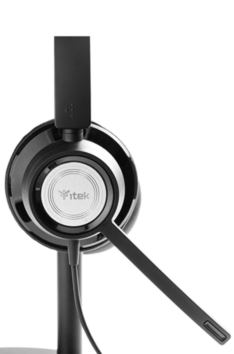 ITEK CUFFIA CON MICROFONO H362, USB, JACK 3.5MM, CONT. VOLUME, ALTAQUALITA AUDIO