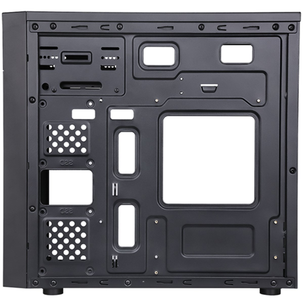 ITEK CASE THEON - MID TOWER, MATX, PSU 500W,  2XUSB3, FULL BLACK