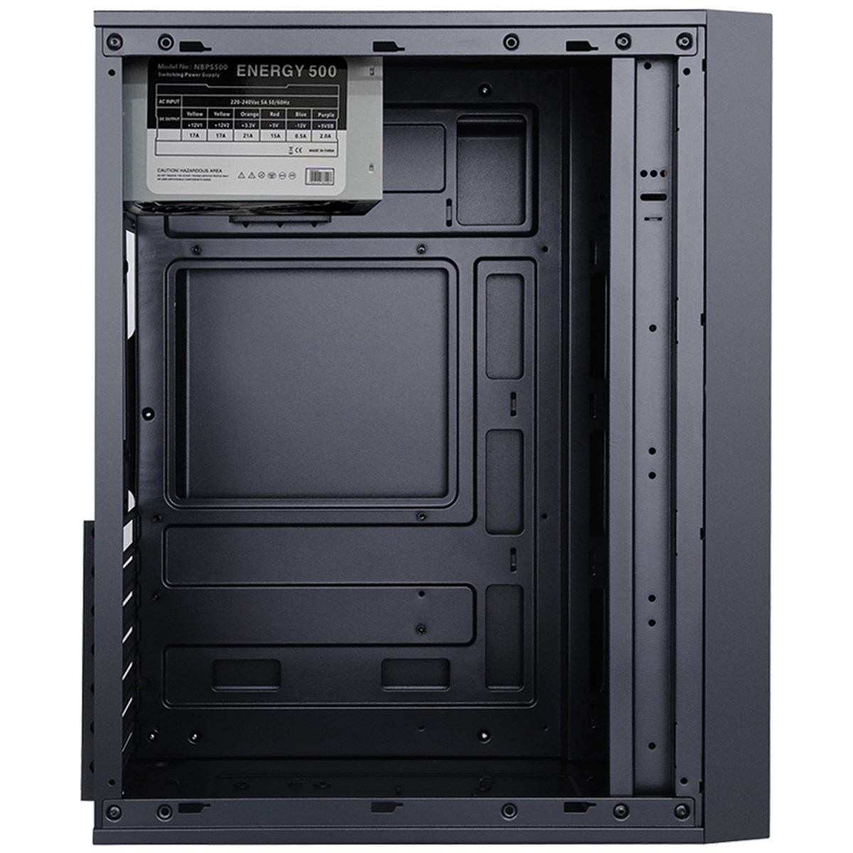 ITEK CASE WINCO VM - MIDDLE TOWER  ATX, PSU 500W, 2XUSB3.0