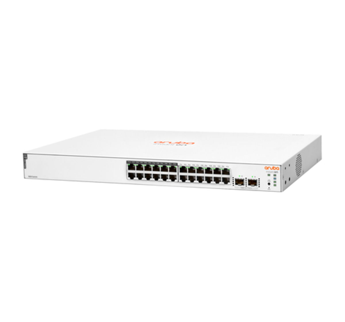 HPE ARUBA INSTANT ON SWITCH 1830 24 PORTE GIGABIT 12XPOE 2 SLOT SFP 195W