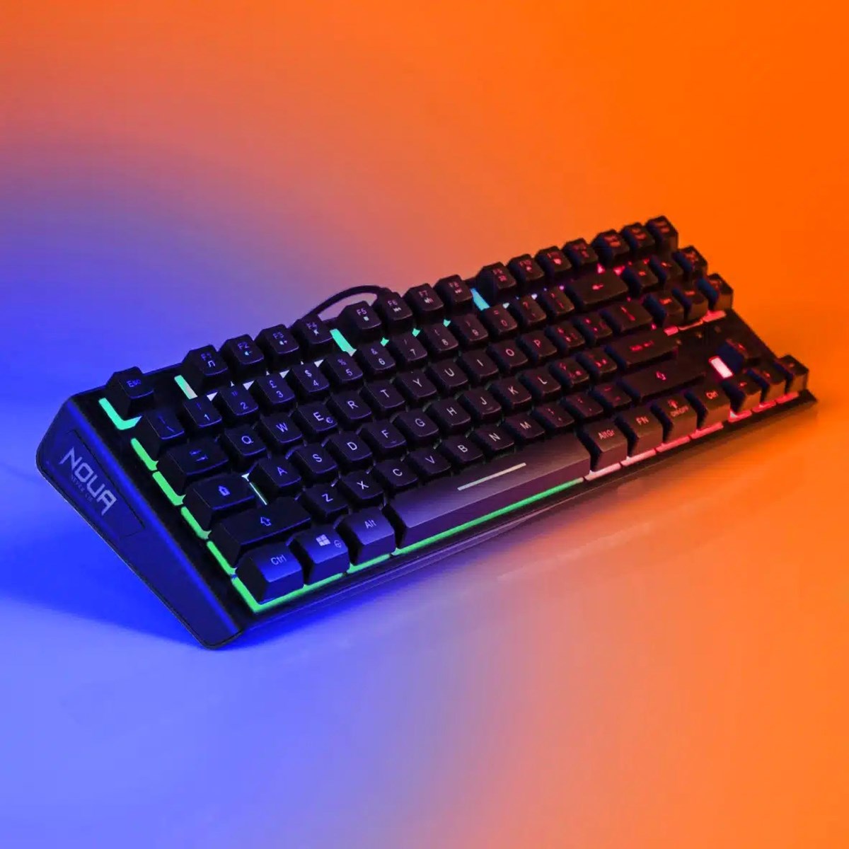 NOUA TASTIERA MECCANICA GAMING SHORT COSMO ON RETRO ILLUMINAZIONE