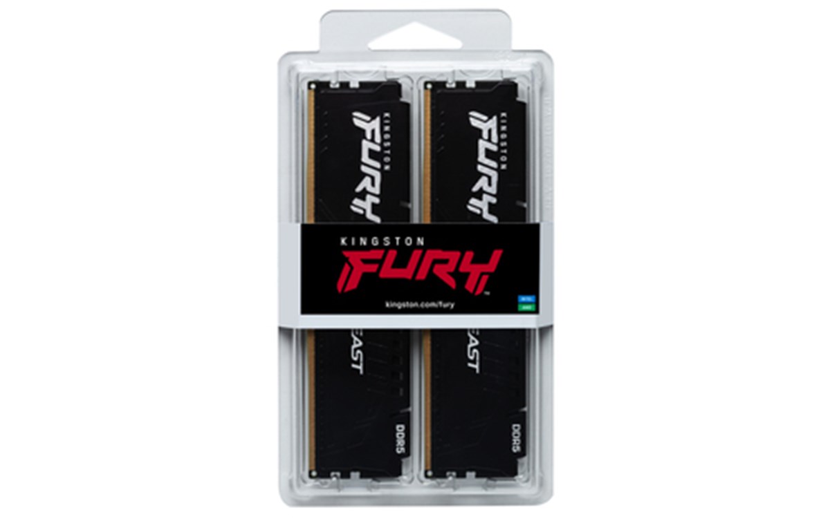 KINGSTON RAM FURY BEAST BLACK XMP DIMMDDR5 64GB(2X32GB) 6000MT/S CL30