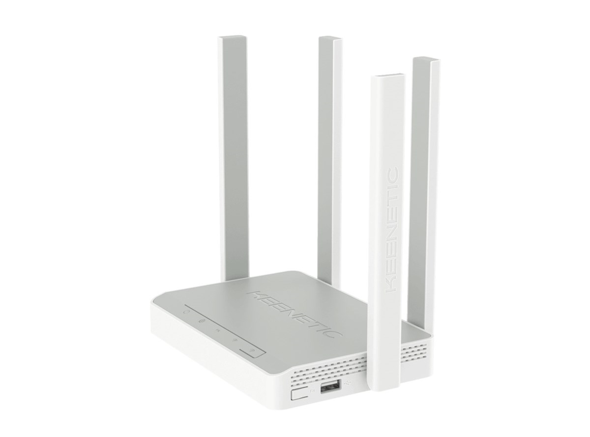 KEENETIC SKIPPER 2ND EDITION (KN-1912), ROUTER 4 PORTE 1GBPS, WI-FI AC1200, MESH, VPN,  PARENTAL CONTROL, MEDIA SERVER, MENU MULTI LINGUA