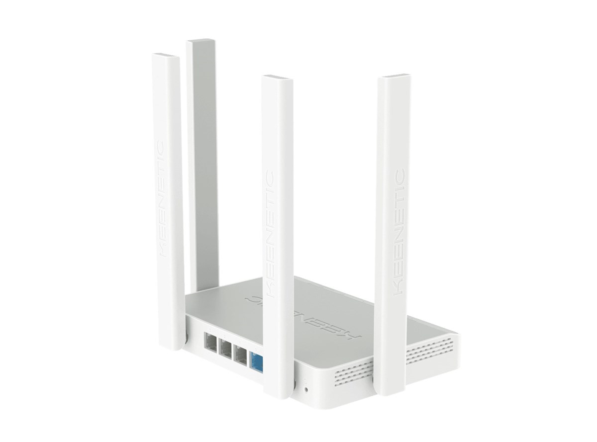 KEENETIC SKIPPER 2ND EDITION (KN-1912), ROUTER 4 PORTE 1GBPS, WI-FI AC1200, MESH, VPN,  PARENTAL CONTROL, MEDIA SERVER, MENU MULTI LINGUA