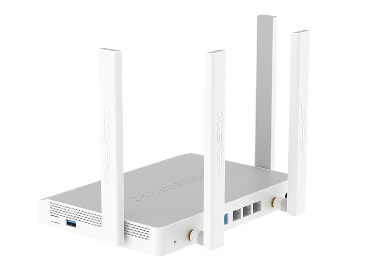 KEENETIC HERO 4G+ (KN-2311), MODEM/ROUTER 4G,  4 PORTE 1GBPS, WI-FI AX1800, MESH, VPN,  PARENTAL CONTROL, MEDIA SERVER, MENU MULTI LINGUA