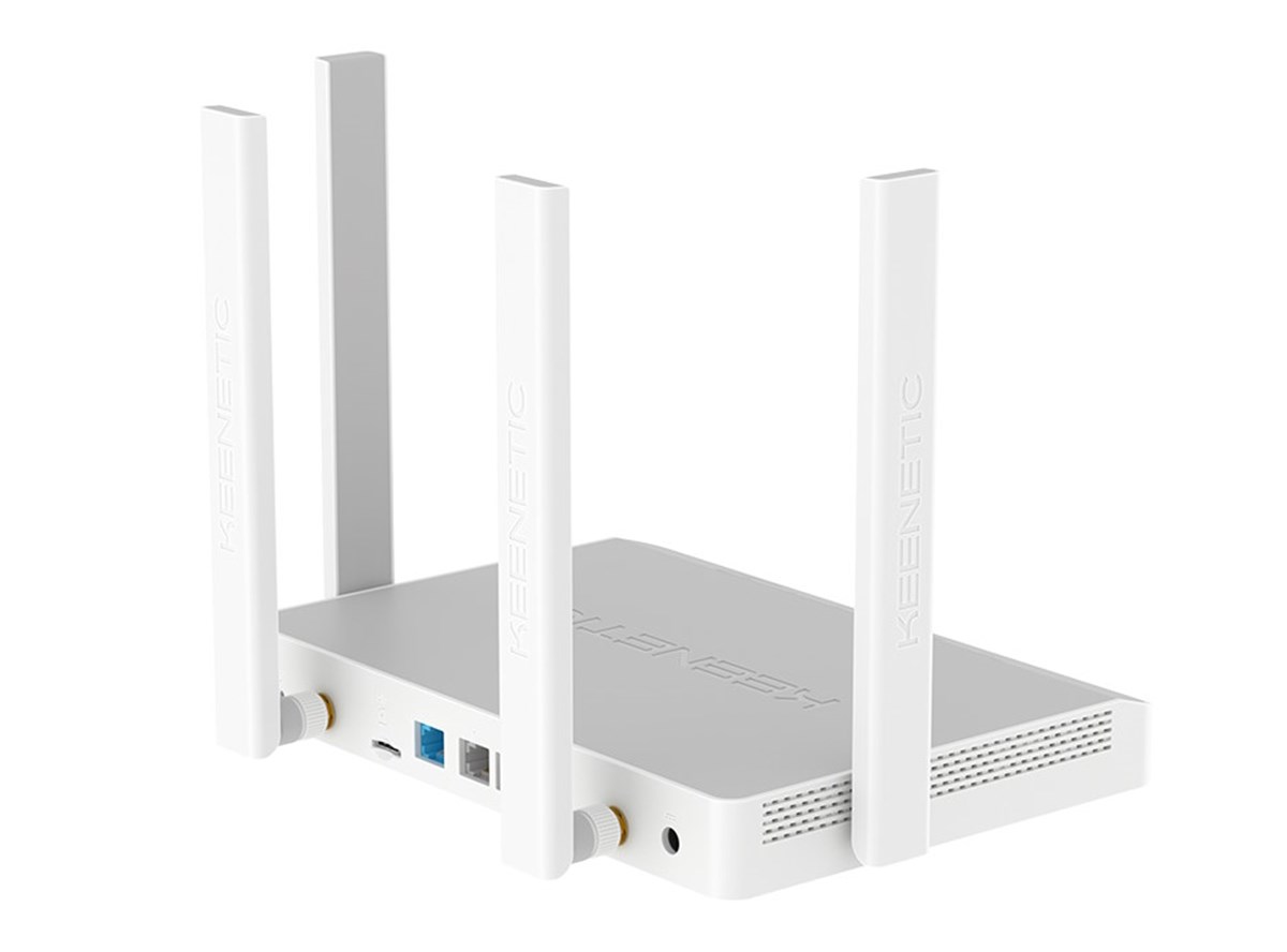 KEENETIC HERO 4G+ (KN-2311), MODEM/ROUTER 4G,  4 PORTE 1GBPS, WI-FI AX1800, MESH, VPN,  PARENTAL CONTROL, MEDIA SERVER, MENU MULTI LINGUA