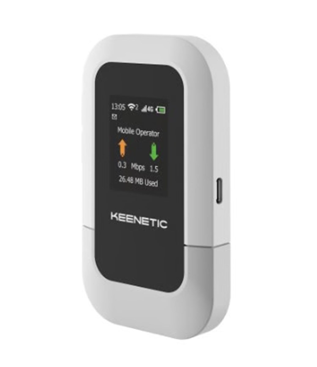 KEENETIC ROUTER ROAMER 4G MOBILE HOTSPOT WITH WI-FI 6