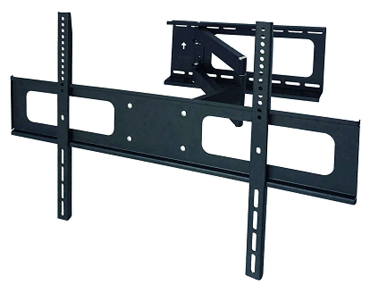 LINK STAFFA A MURO PER TV FINO A 40 KG, DA 37" A 70" FINO A VESA 400X600 CON 3 SNODI ORIENTAMENTO AL