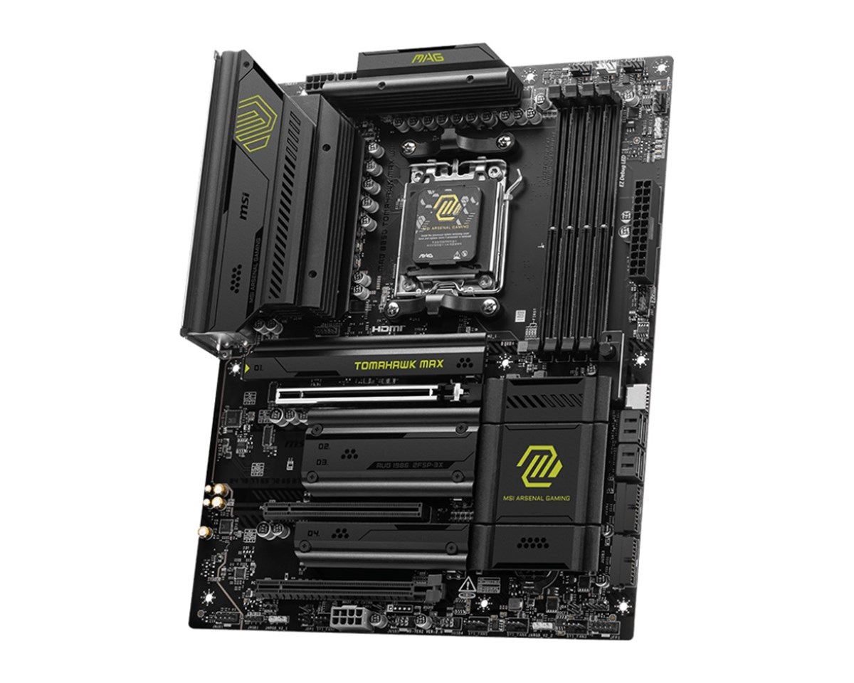 MSI MB AMD MAG B850 TOMAHAWK MAX WIFI, ATX, AM5, DDR5, 3PCI-Ex16, 4SATA3