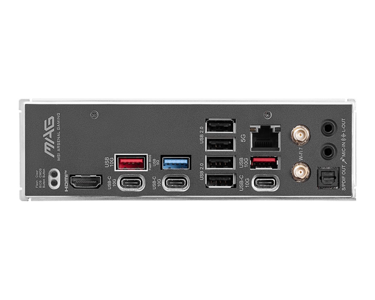 MSI MB AMD MAG B850 TOMAHAWK MAX WIFI, ATX, AM5, DDR5, 3PCI-Ex16, 4SATA3