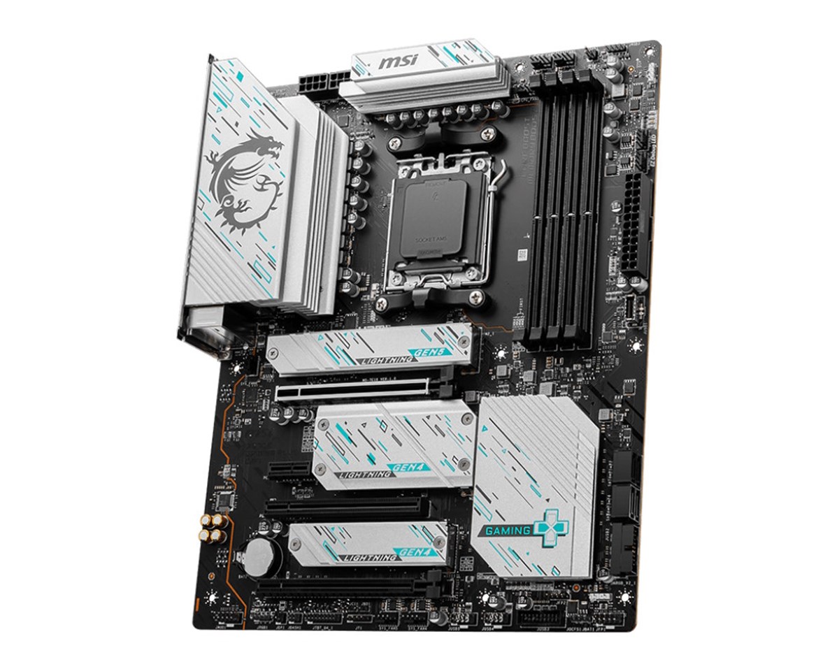MSI MB X670, X670E GAMING PLUS, AM5,4DDR5,3PCI-Ex16,1PCI-Ex1,4M.2,4SATA3,1USB3.2Gen
