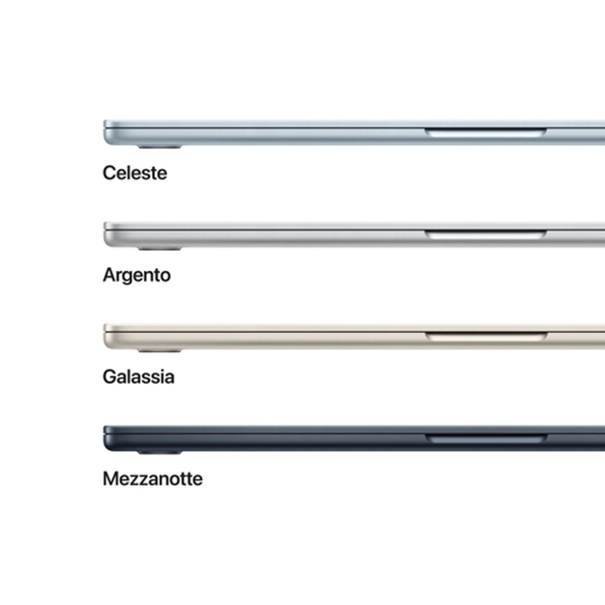 APPLE 15-INCH MACBOOK AIR APPLE M4 CHIP WITH 10-CORE CPU AND 10-CORE GPU 16GB 256GB SSD SKY BLUE