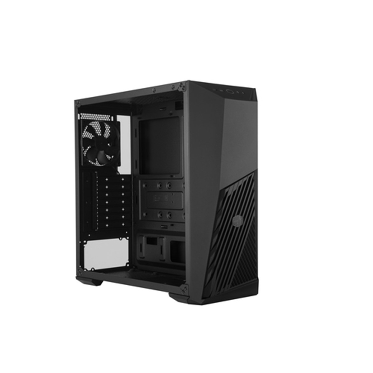 COOLER MASTER CASE MASTERBOX K501L MID-TOWER ATX, 7 SLOT ESPANSIONE, 1XUSB 3.0, 1XUSB 3.2, 2X3.5MM JACK AUDIO, 1X120MM FAN FRONT, 1X120MM FAN REAR