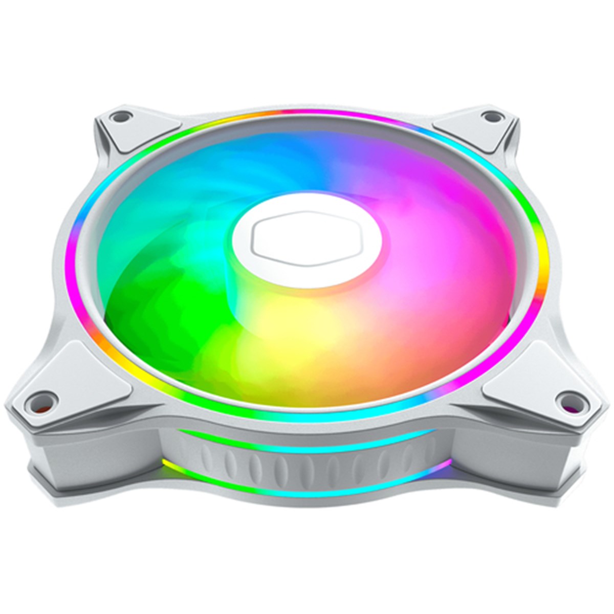 COOLER MASTER DISSIPATORE MASTERFAN MF120 HALO WHITE EDITION 120X120X25 VENTOLA CABINET - COOLER MAS