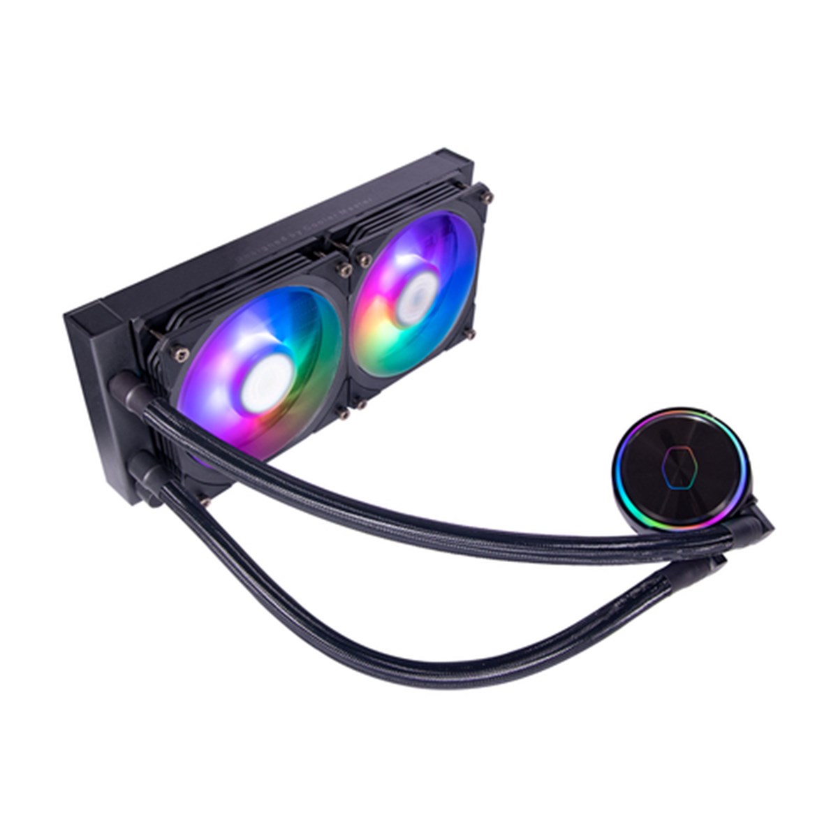 COOLER MASTER DISSIPATORE A LIQUIDO MASTERLIQUID PL240 FLUX ADDRESSABLE GEN 2 RGB COOLER DISSIPATORE