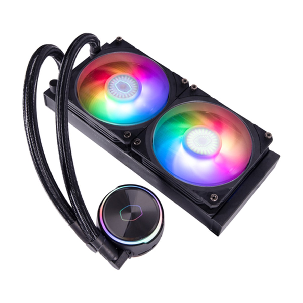 COOLER MASTER DISSIPATORE A LIQUIDO MASTERLIQUID PL240 FLUX ADDRESSABLE GEN 2 RGB COOLER DISSIPATORE