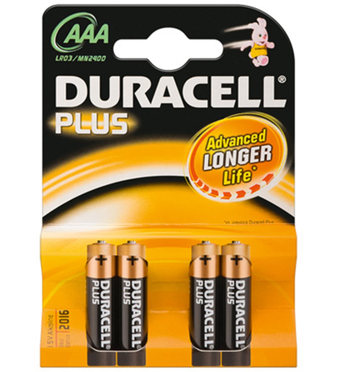 DURACELL BATTERIA PLUS POWER ALCALINA AAA 1,5V NON RICARICABILE