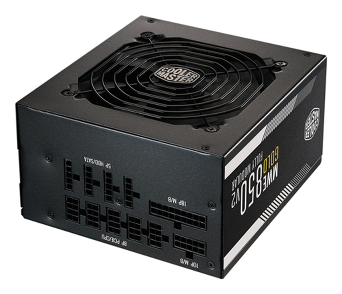 COOLER MASTER ALIMENTATORE MWE GOLD 850 V2 850W 80+ GOLD ATX3.1 120MM FAN
