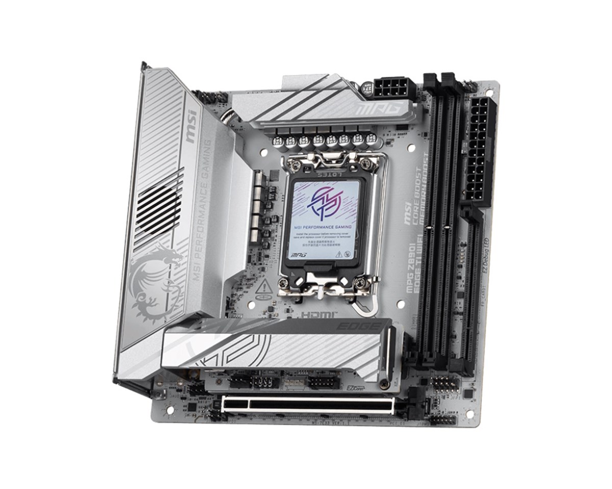 MSI MB MPG Z890I EDGE TI, GAMING, WIFI STD MPG Z890I EDGE TI WIFI,Z890,LGA1851,2DDR5,1PCI-EX16,4M.2,
