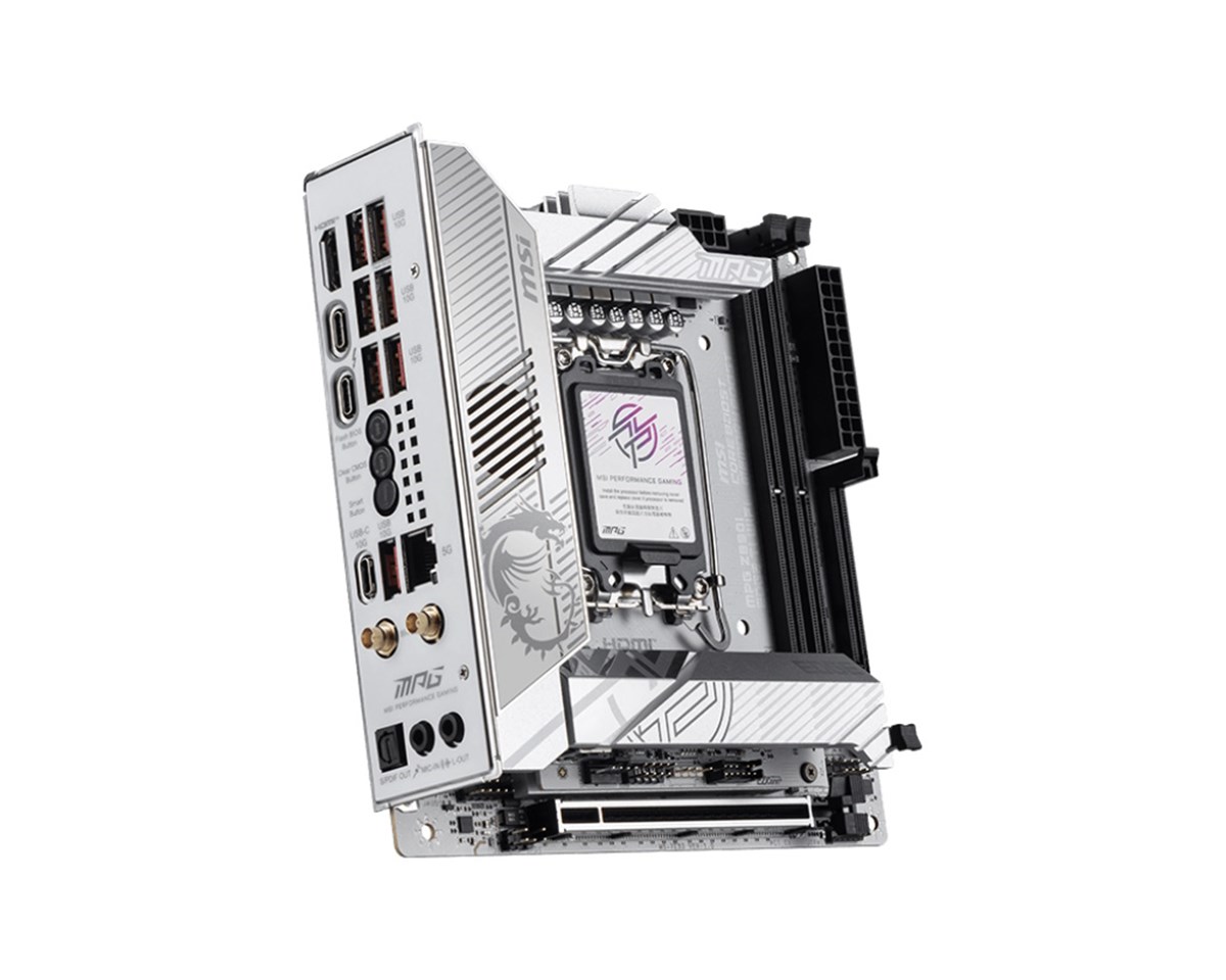 MSI MB MPG Z890I EDGE TI, GAMING, WIFI STD MPG Z890I EDGE TI WIFI,Z890,LGA1851,2DDR5,1PCI-EX16,4M.2,