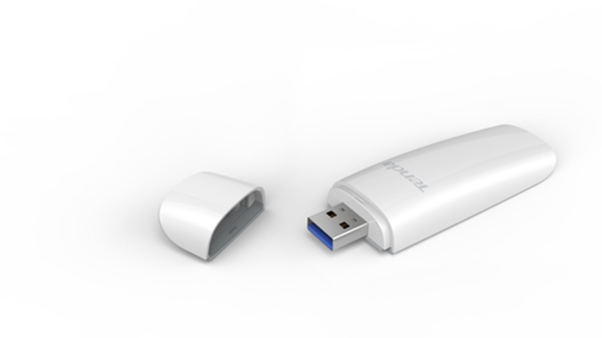 TENDA ADATTATORE USB DUAL BAND AX1800 Wi-Fi 6