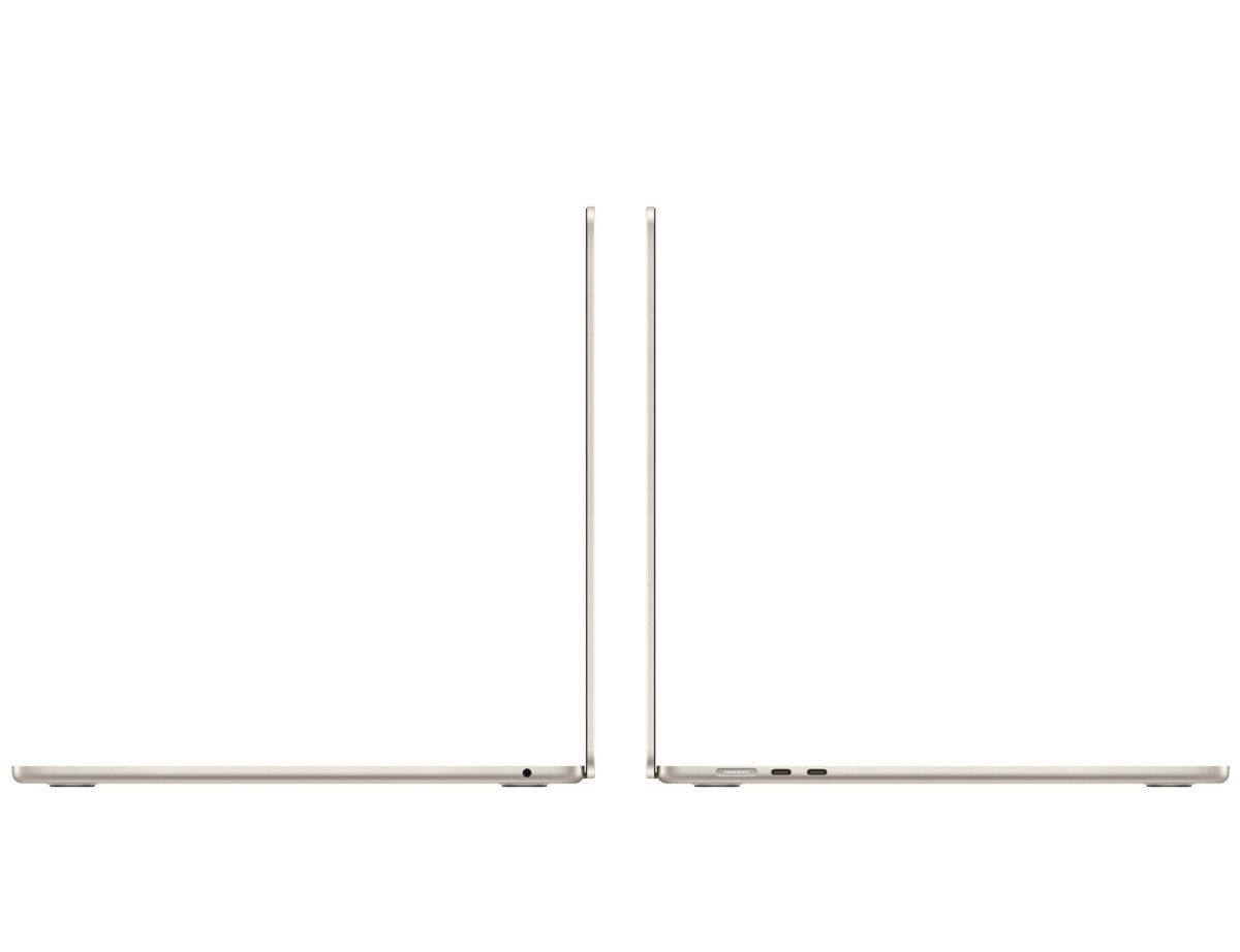 APPLE NB MACBOOK AIR 15INCH APPLE M3 CHIP 8CORE CPU 10CORE GPU 16GB 512GB SSD STARLIGHT