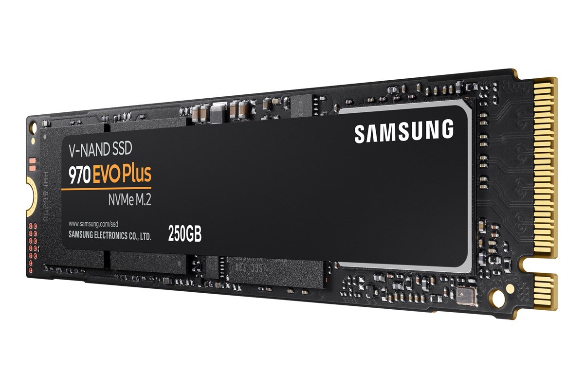 SAMSUNG SSD INTERNO 970 EVO PLUS CRITTOGRAFATO 250 GB M.2 NVME 3500/3300MB/S