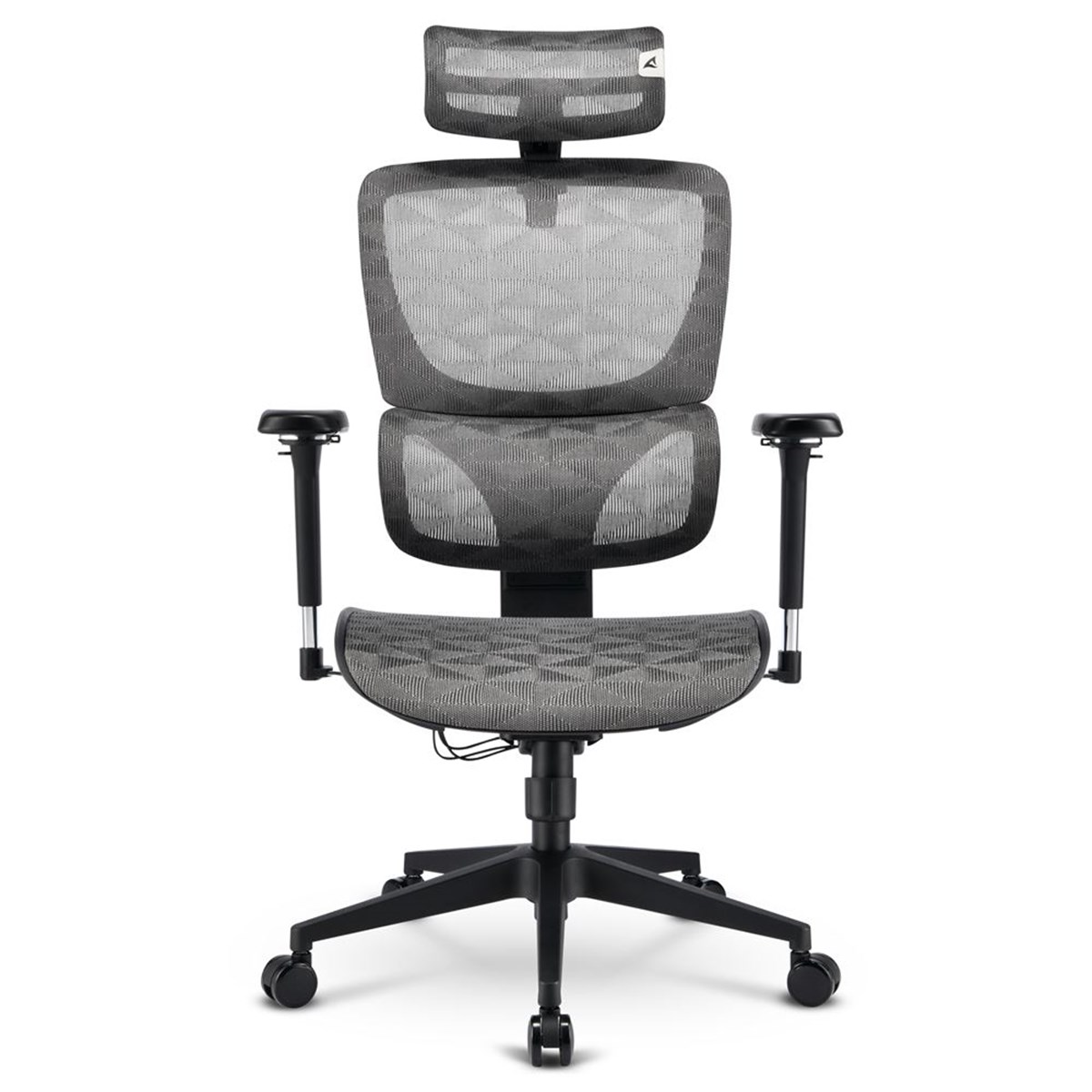 SHARKOON SEDIA OFFICE FABRIC SEAT BASE 4D ARMREST 5 HEIGHTS ADJUSTABLE  MAX WEIGHT CAPACITY 150KG