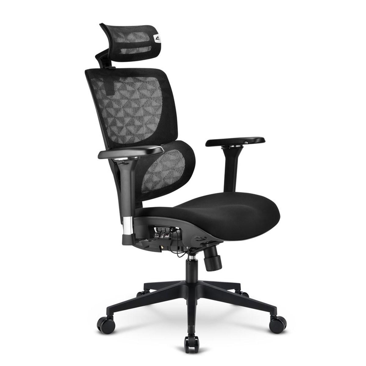 SHARKOON SEDIA OFFICE FABRIC SEAT BASE 3D ARMREST  HEADREST 5 HEIGHTS ADJUSTABLE  MAX WEIGHT CAPACI