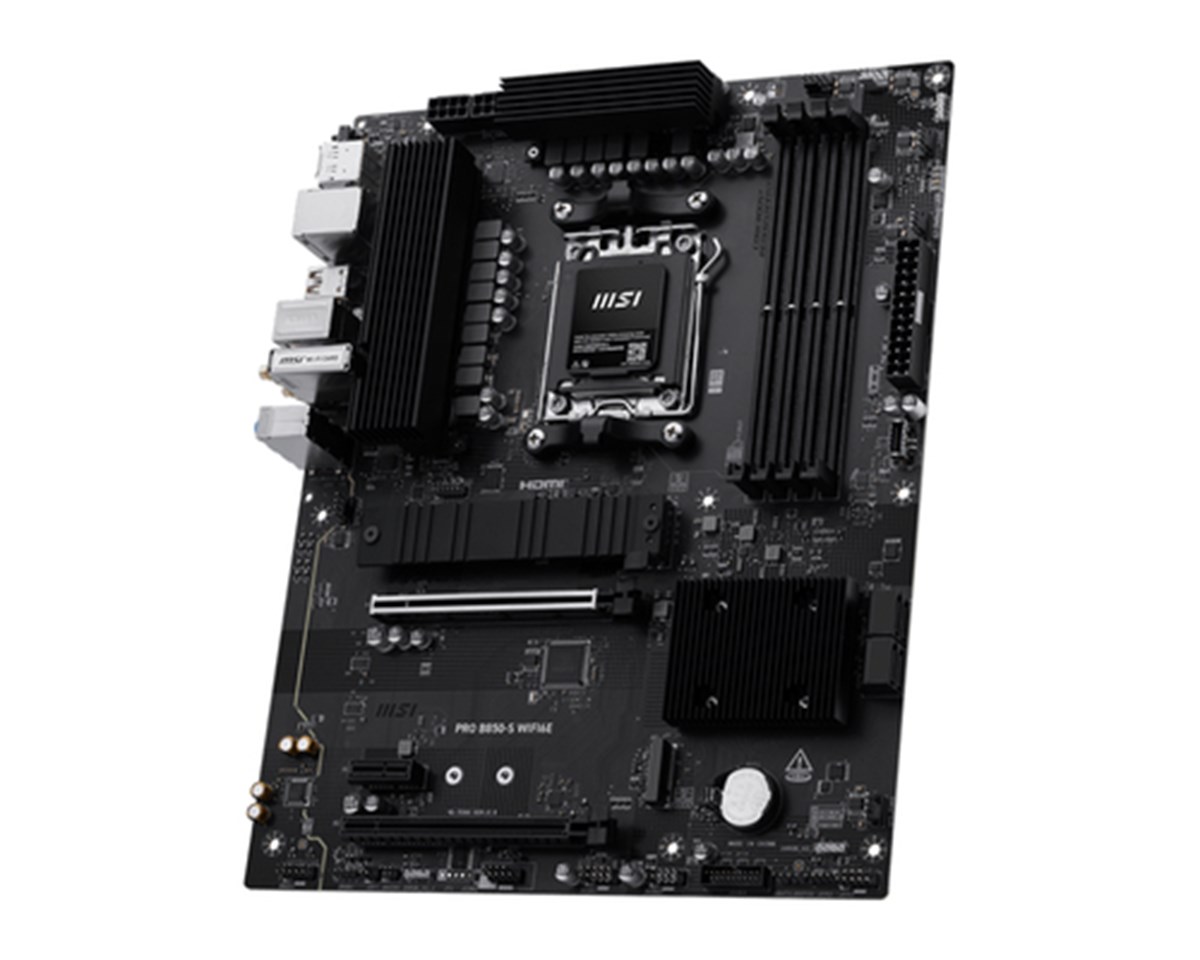 MSI MB PRO B850-S WIFI6E,AM5,4DDR5,2PCI-Ex16,1PCI-Ex1,2M.2,4SATA3,5USB 10G,6USB 5G,4USB2,HD AUDI
