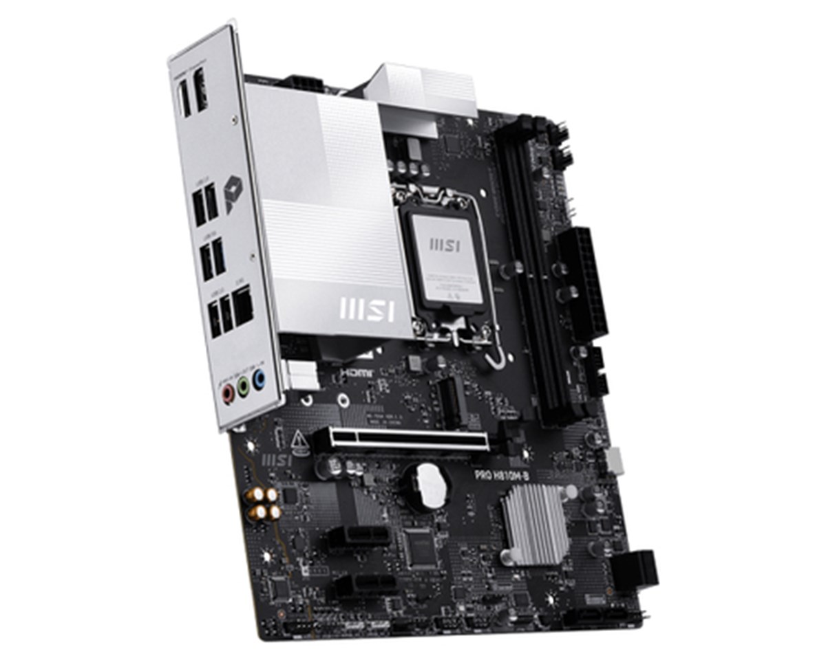 MSI MB PRO H810M-B601-7E64-010,13801-7E64-001STD PRO H810M-B, H810, LGA1851, 2DDR5, 1PCIe