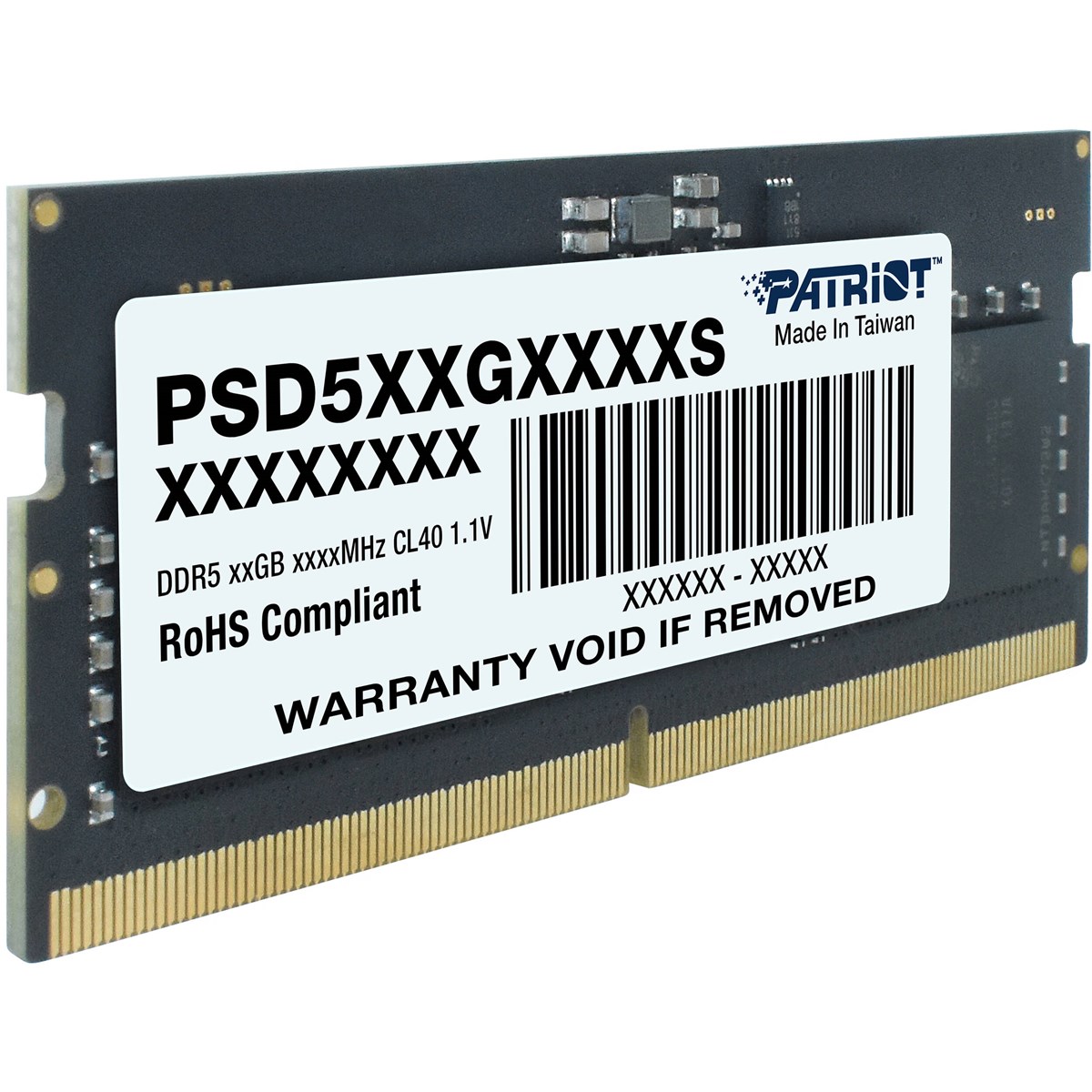 PATRIOT RAM SODIMM 16GB DDR5 4800MHZ
