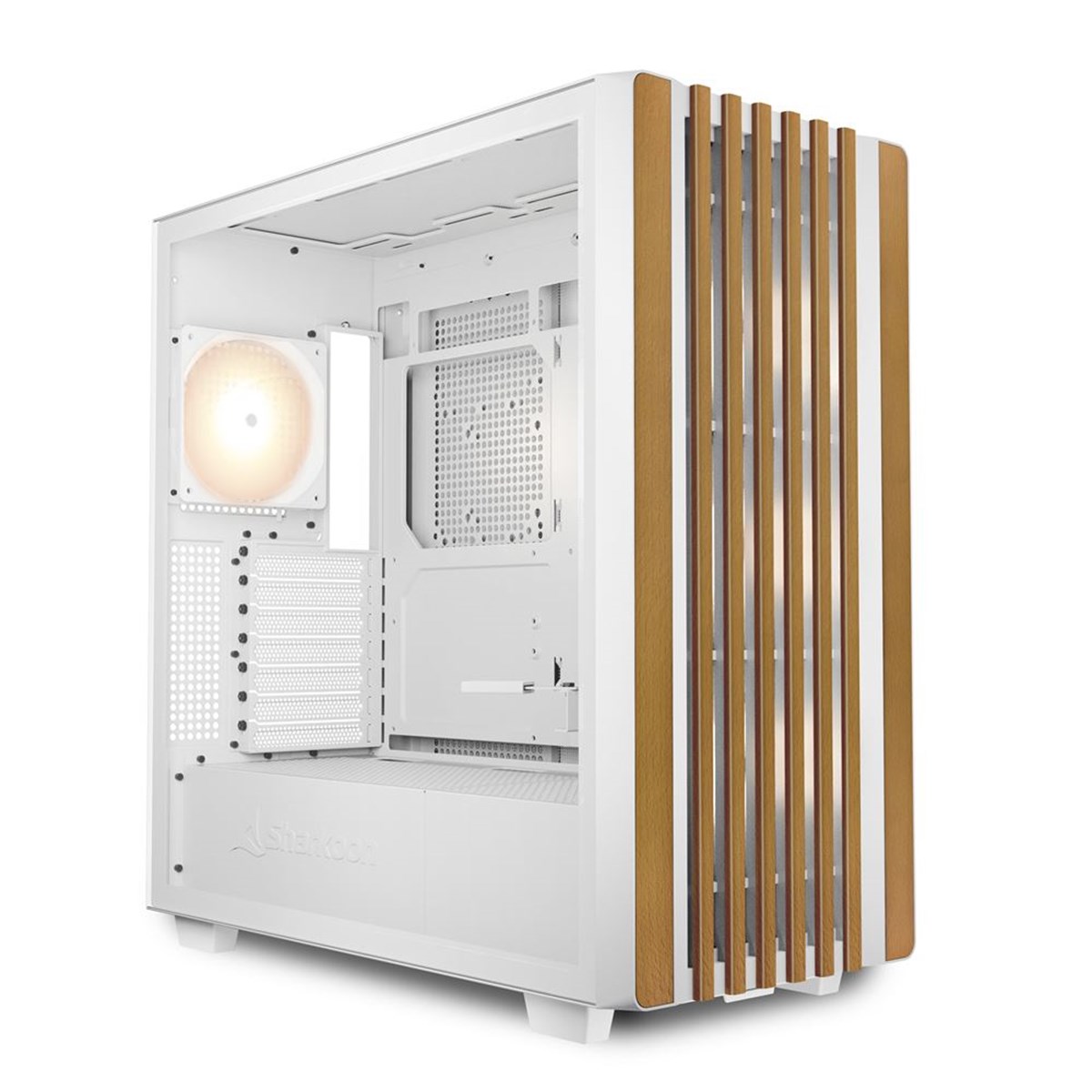 SHARKOON CASE REBEL C70G RGB WHITE