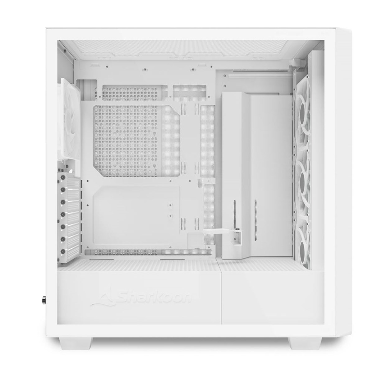 SHARKOON CASE REBEL C70G RGB WHITE