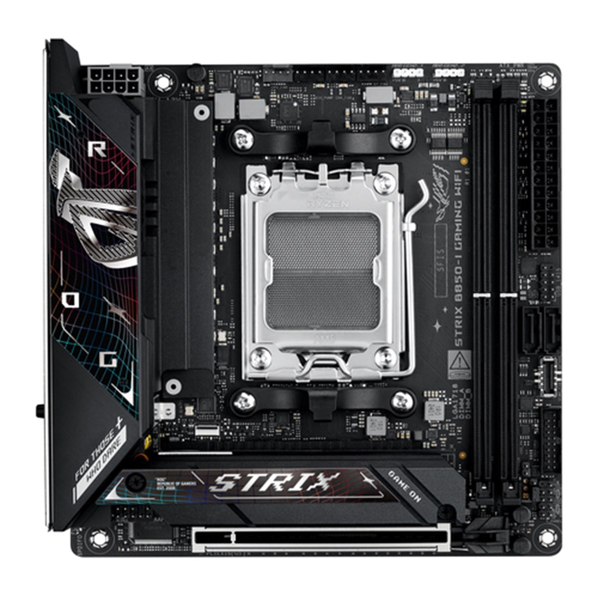 ASUS MB AMD B850I,DDR5, ROG STRIX B850-I GAMING WIFI,AM5,B850,USB,MB, M2/SATA