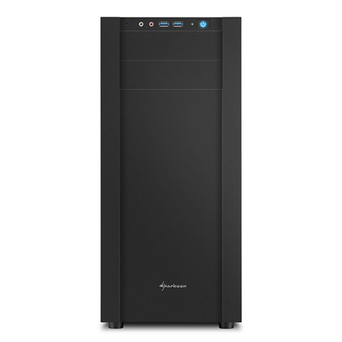 SHARKOON CASE, S25-W, ATX, 2XUSB 3.0,2x120 FANS INSTALLED WINDOW BLACK
