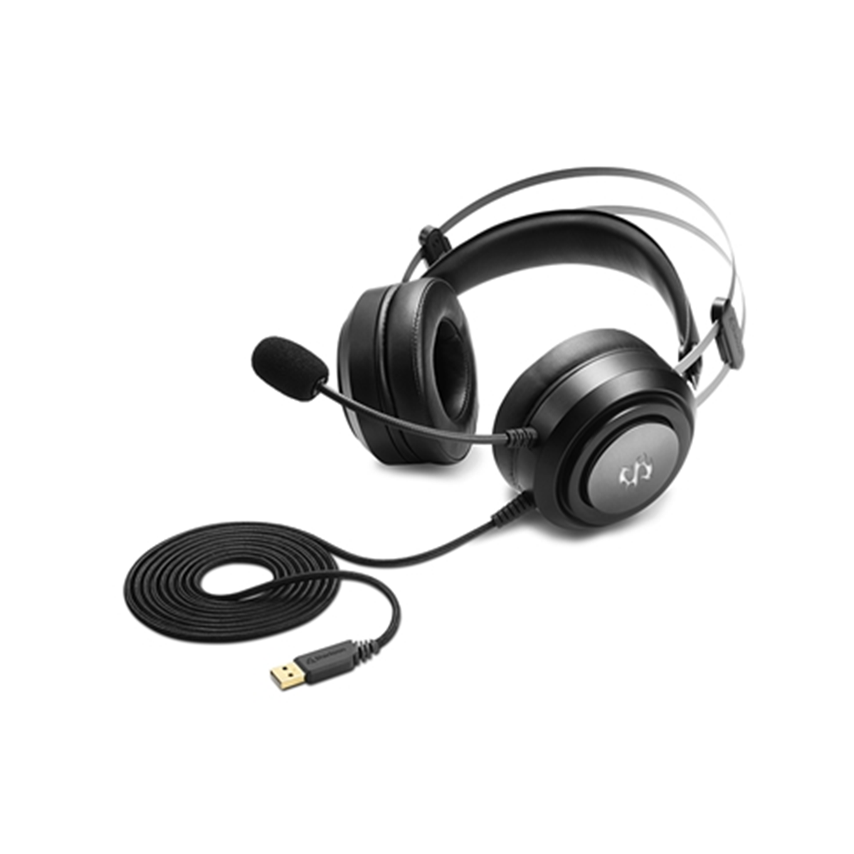 SHARKOON CUFFIE STEREO GAMING HEADSET, USB SOUND CARD, VIRTUAL SOUND 7.1, RGB