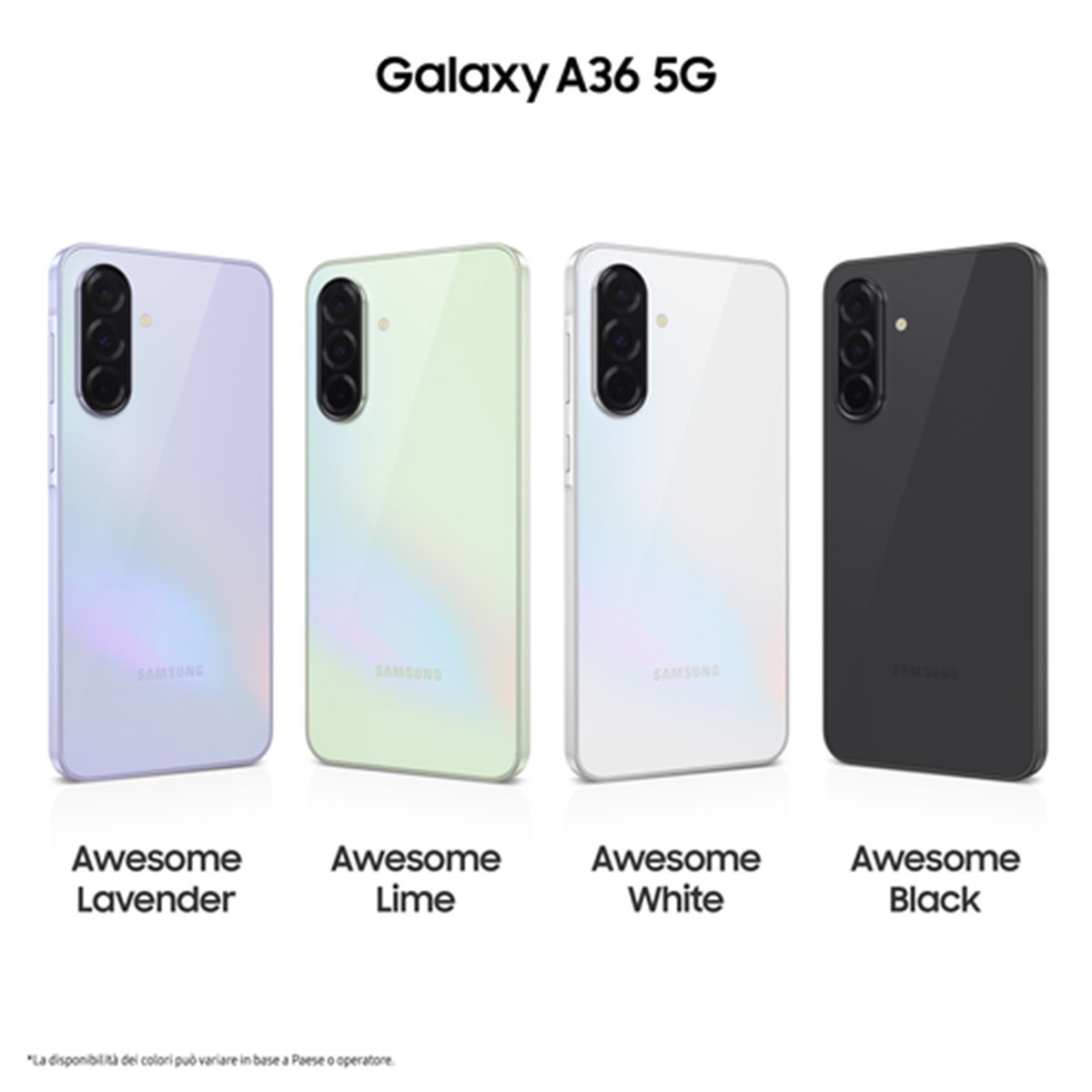 SAMSUNG GALAXY A36 5G 128GB 6GB AWESOME LIME