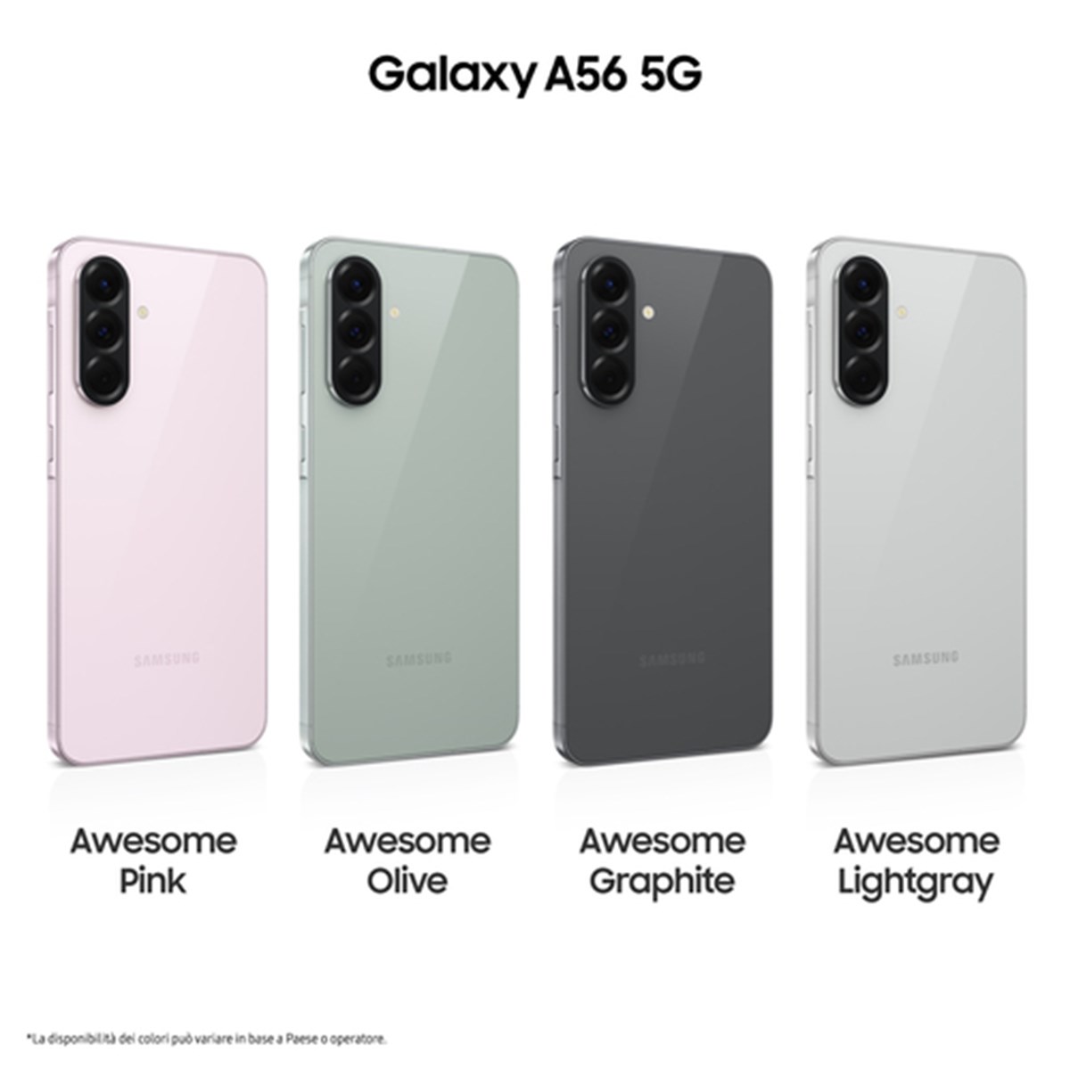 SAMSUNG GALAXY A56 128GB 8GB AWESOME GRAPHITE